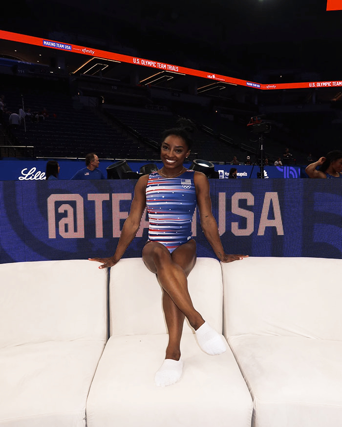 Simone Biles U.S. Gymnastics Team Paris Olympics 2024