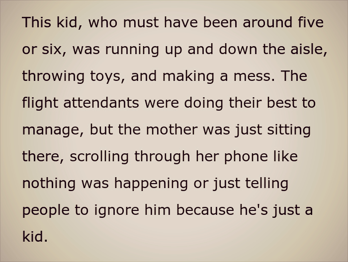 Entitled Mom on Flight Demands Free Coke for Unruly Kid