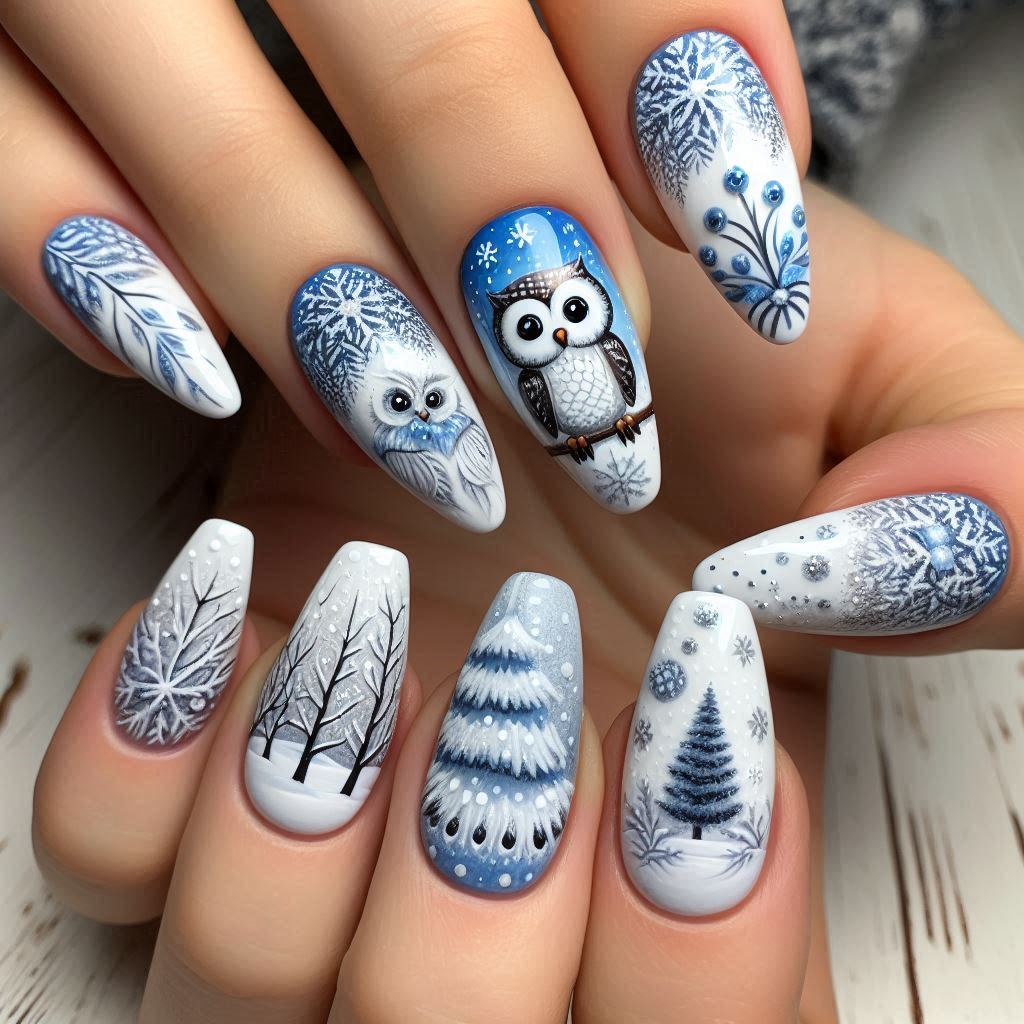 Stunning Winter Nails