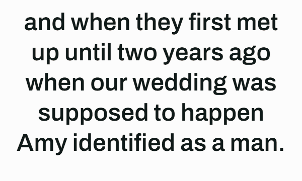 Trans Best Man Wedding Conflict