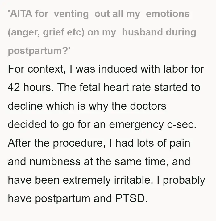 postpartum depression