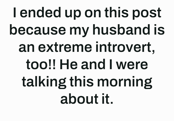 Marriage challenges with extreme introvert