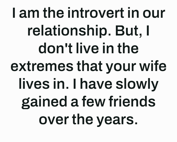 Marriage challenges with extreme introvert