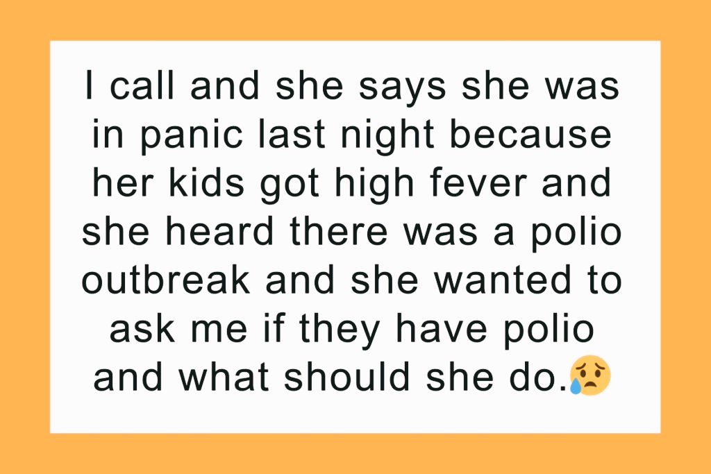 Doctor's Response to Anti-Vaccine Friend with Sick Child