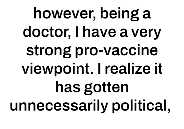 Doctor's Response to Anti-Vaccine Friend with Sick Child