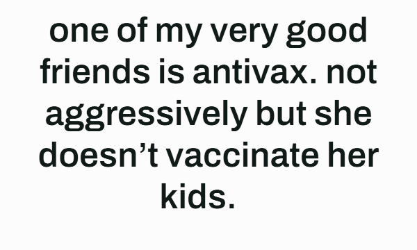 Doctor's Response to Anti-Vaccine Friend with Sick Child