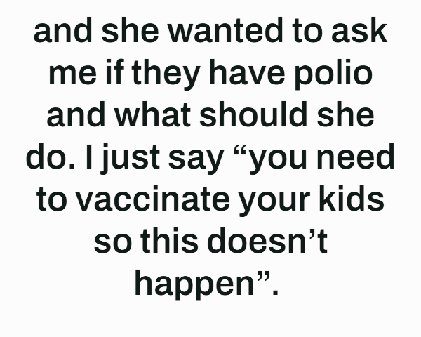 Doctor's Response to Anti-Vaccine Friend with Sick Child