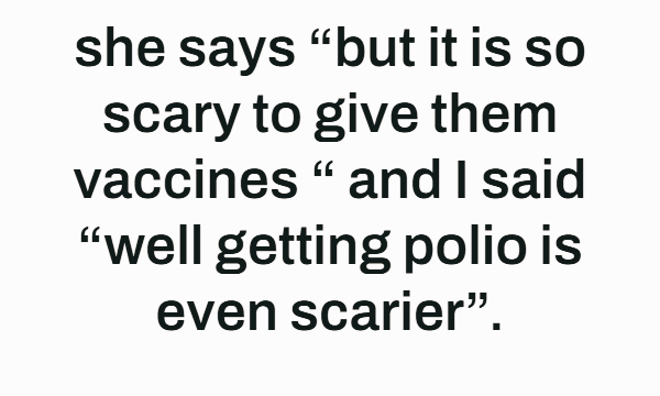 Doctor's Response to Anti-Vaccine Friend with Sick Child