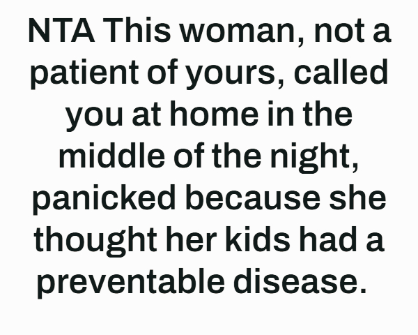 Doctor's Response to Anti-Vaccine Friend with Sick Child