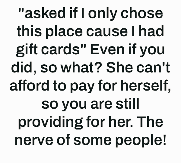 Using Gift Cards on a First Date