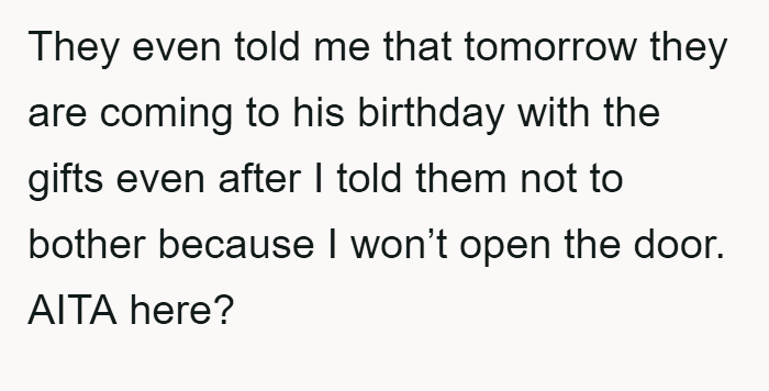 Stepmom cancels stepson's birthday over disrespect