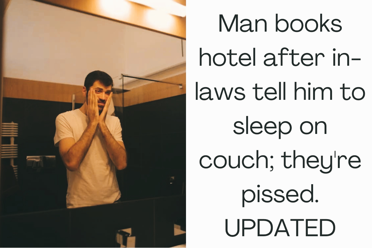 Man Refuses to Sleep on In-Laws' Couch