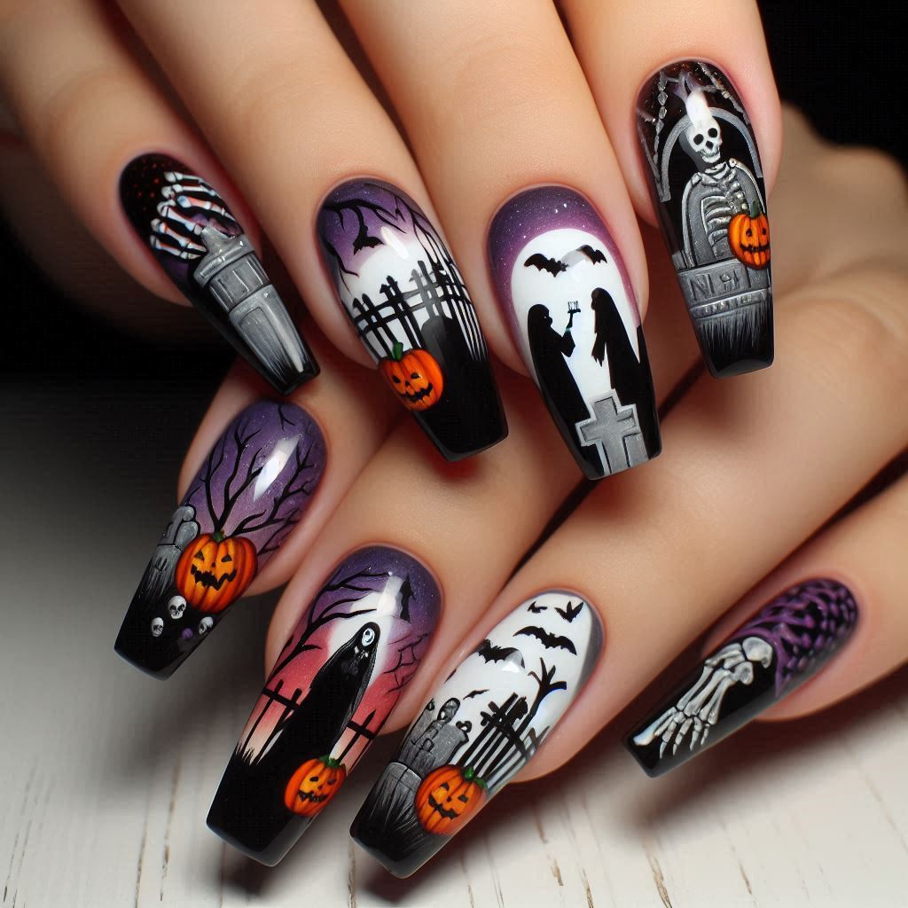 Halloween Nail Designs