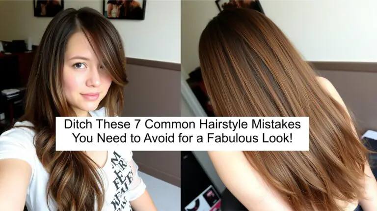 Ditch These 7 Common Hairstyle Mistakes You Need to Avoid for a Fabulous Look!