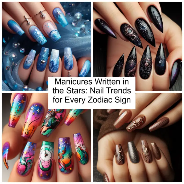 Top 12 Zodiac Nail Trends: Stunning Manicures Written in the Stars for Every Astrological Style