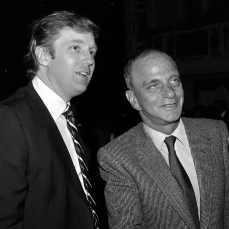 Roy Cohn and Donald Trump relationship