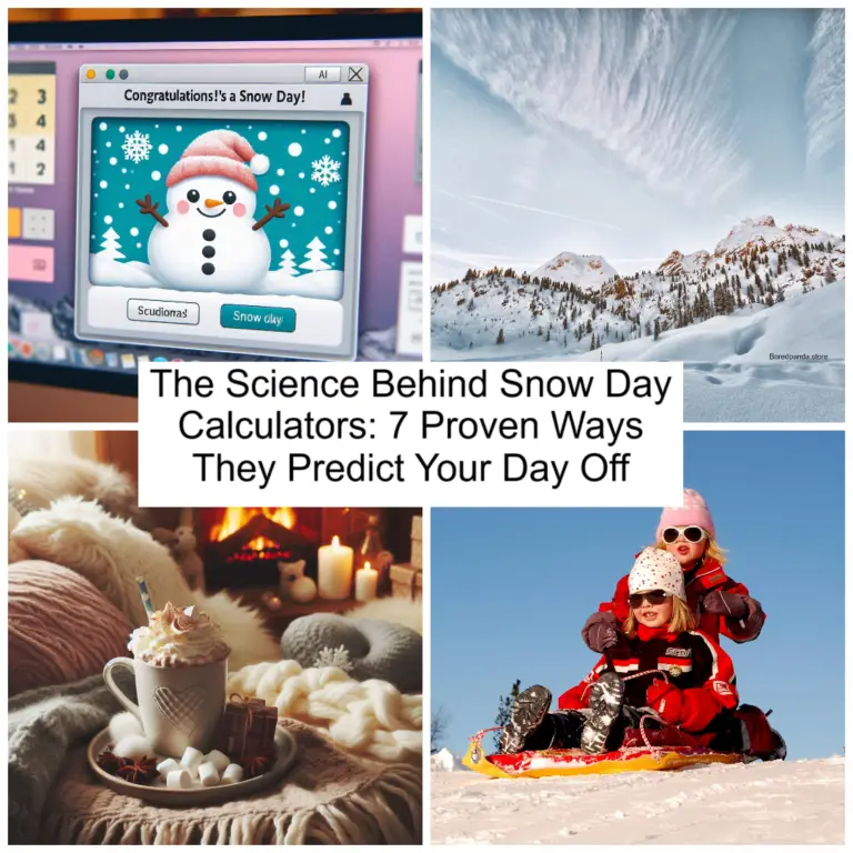 The Science Behind Snow Day Calculators: 7 Proven Ways They Predict Your Day Off