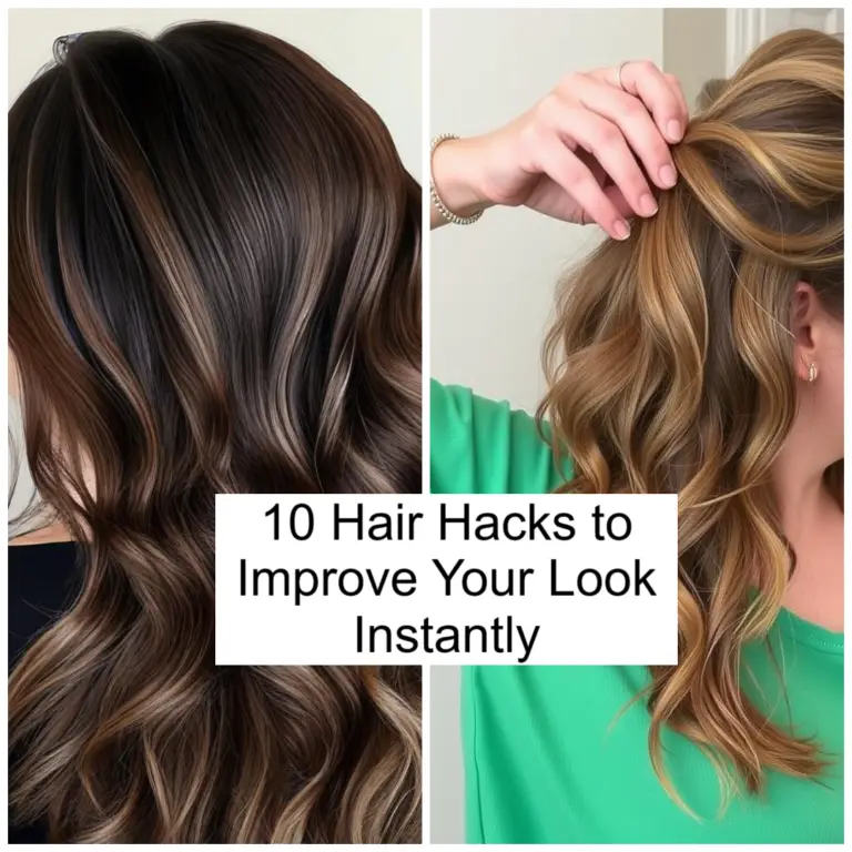 10 Hair Hacks to Improve Your Look Instantly