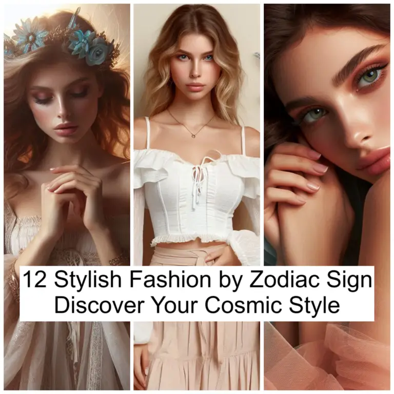 12 Stylish Fashion by Zodiac Sign: Discover Your Cosmic Style